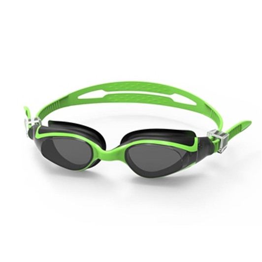 SwimTech Quantum Goggles (Green/Black, Junior)