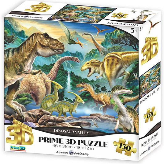 3D Howard Robinson Dinosaur Selfie 150 pc Puzzle