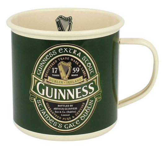 Guinness Ireland Enamel Mug