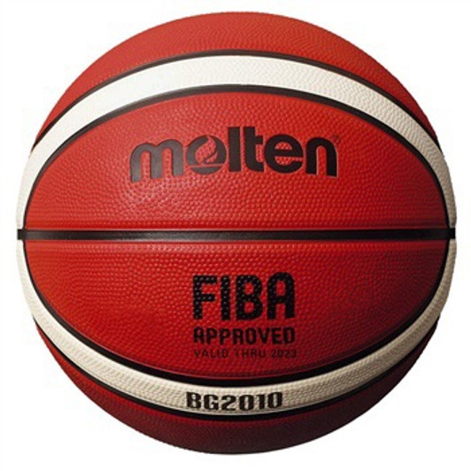 Molten 2010 Deep Channel Basketball (Tan/White, 6)