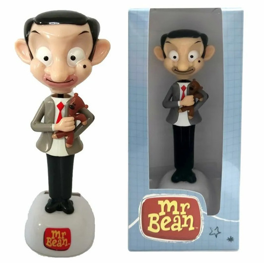 Mr Bean with Teddy Solar Pal