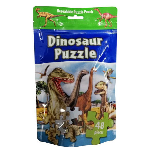 Dino Puzzle Bag