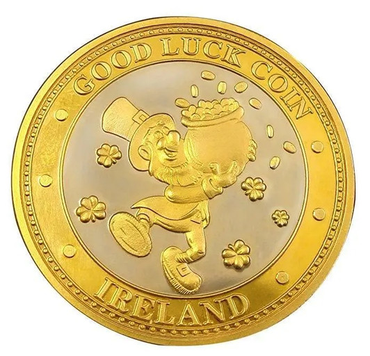 Irish Coin Leprechaun/Wherever You Go