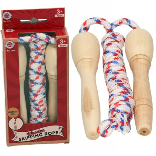 2 Metre Wooden Skipping Rope
