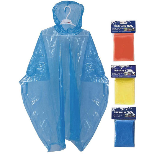 Trespass Drylite Emergency Poncho (Assorted)