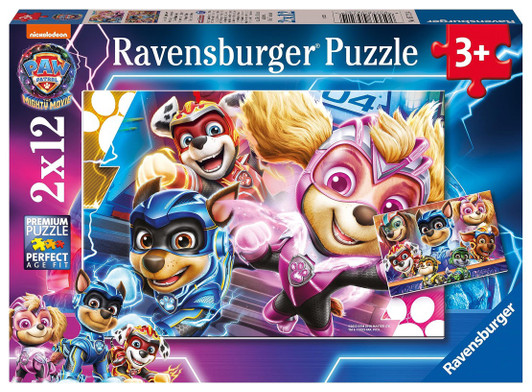Ravensburger PAW: The Mighty Movie 2x12p Jigsaw Puzzle