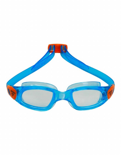 Phelps Tiburon Kids Swimming Goggles Blue Clear Junior