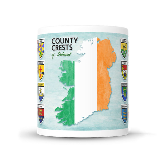 32 Counties of Ireland Mug