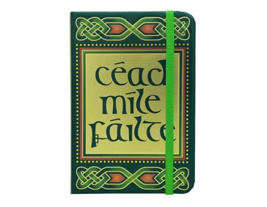 Cead Mile Failte notebook 14cm
