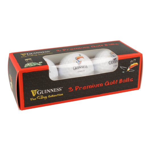 Guinness Gilroy 3 Pk Golf Balls