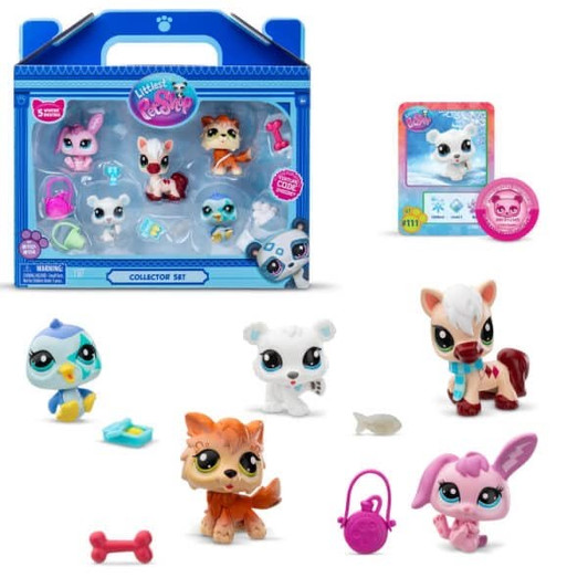 Littlest Pet Shop Winter Besties Collector Set