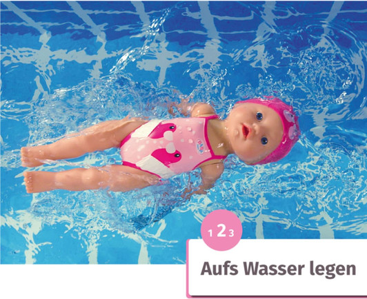 BABY born Swimming Lizzie 30cm