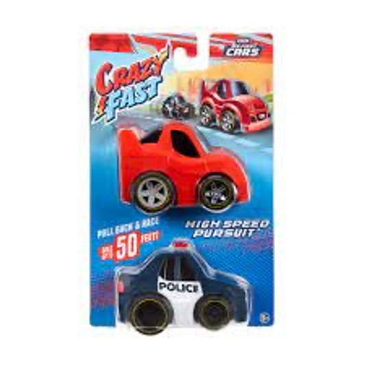 Little Tikes Crazy Fast Cars High‑Speed Pursuit 2‑Pack