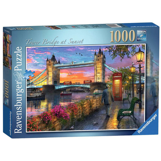 Ravensburger Tower Bridge at Sunset Jigsaw Puzzle – 1000 Pieces