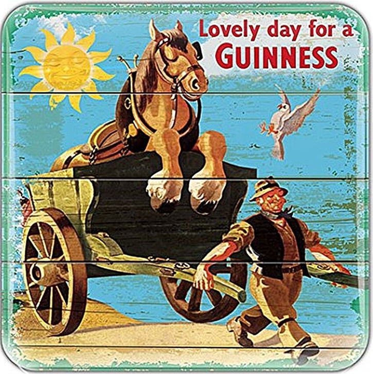 Guinness Nostalgic Coaster - Horse & Cart