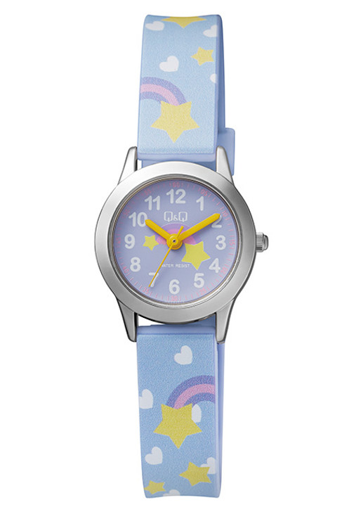 Kids Q&Q Watch Rainbows & Stars