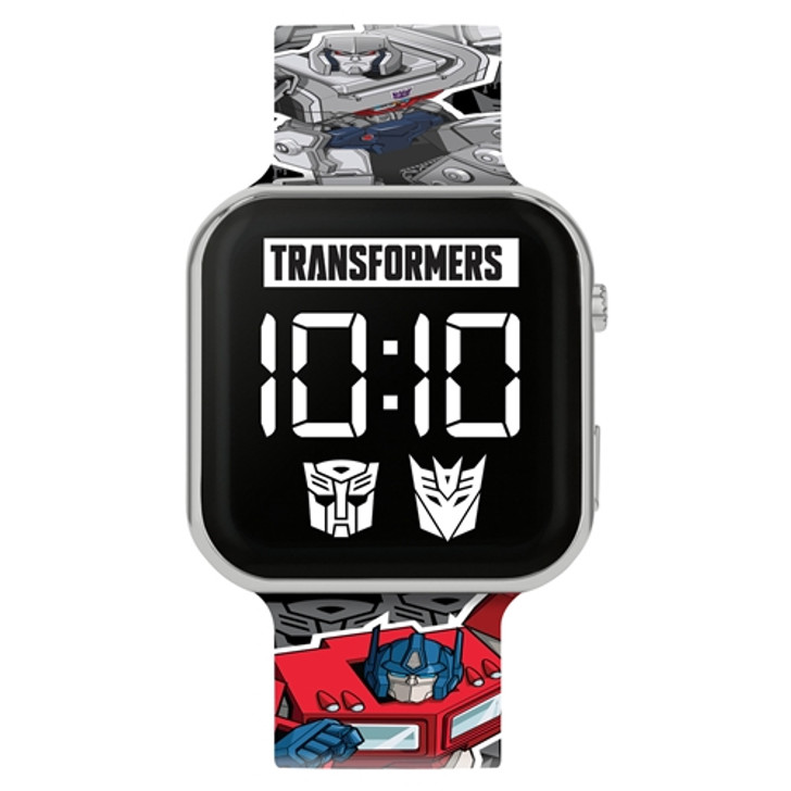 Transformers Printed Strap LED  Watch