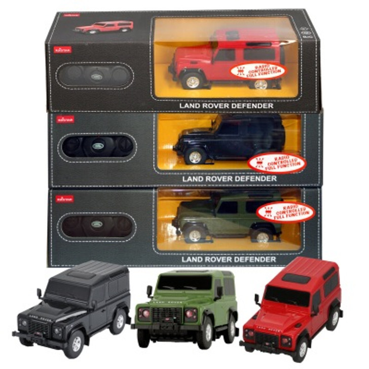 Rdc 1:24 Land Rover Defender (3 Asstd)