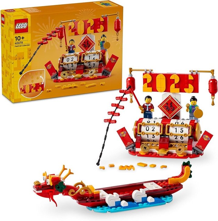LEGO 2in1 Festival Calendar, Creative Toy Set 40678