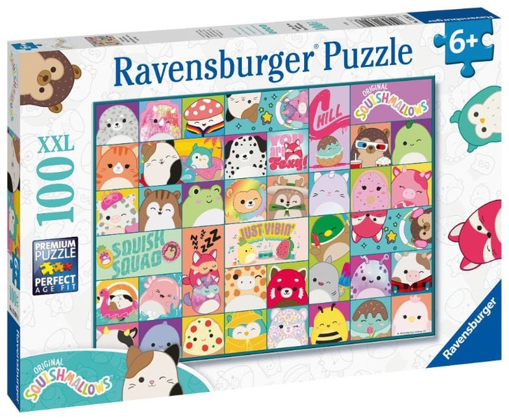 Ravensburger Squishmallows Jigsaw Puzzle – 100 Pieces