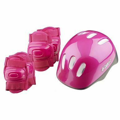 Girls Helmet & Pad Set