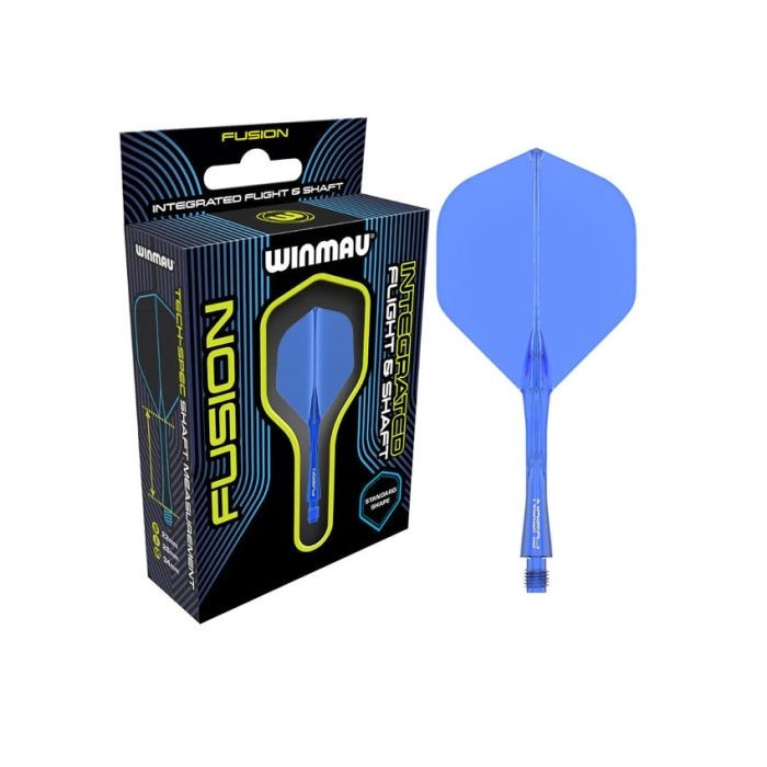 Winmau Fusion Integrated Flight & Shaft Blue Short