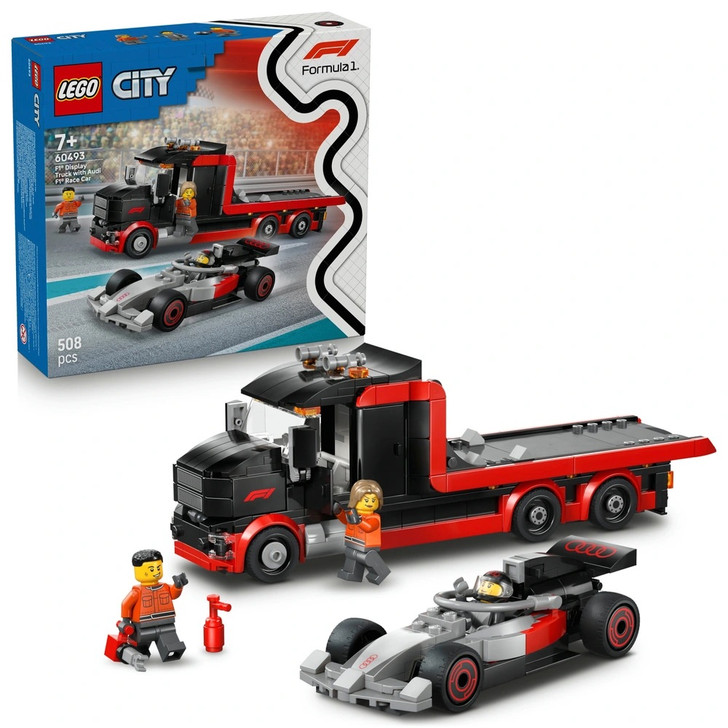 F1® Display Truck with Audi F1® Race Car