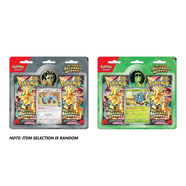 Pokemon TCG Mega Evolutions Ascended Heroes Larry Blister Set EN-