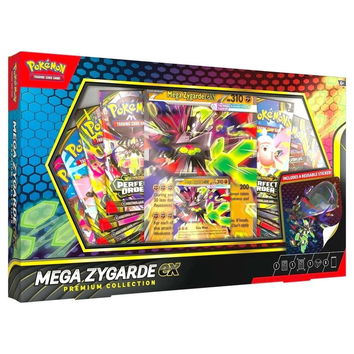Pokémon Tcg: Mega Zygarde Ex Premium Collection