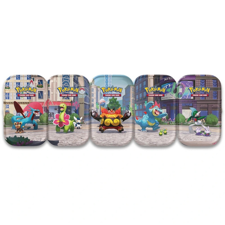 Pokémon Trading Card Game (TCG): Lumiose City Mini Tin Assortment