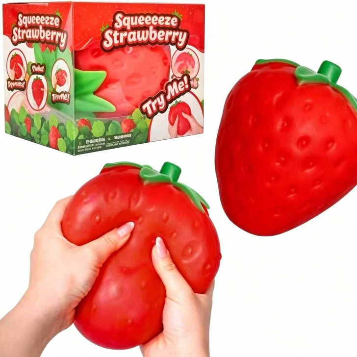 Zappies Official Squishy Large Stawberry