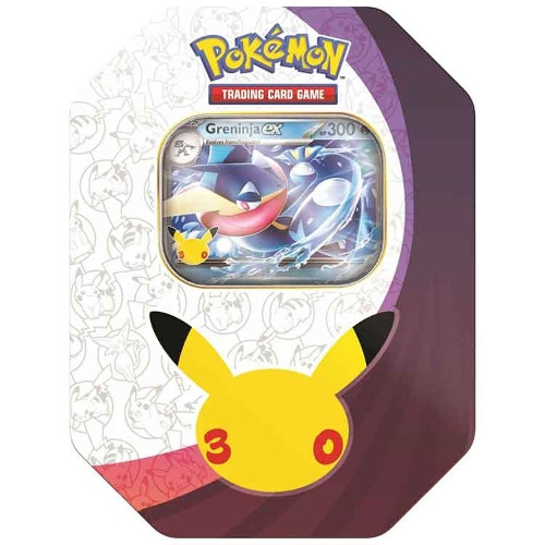 Pokémon TCG: 30th Celebration Greninja ex Tin