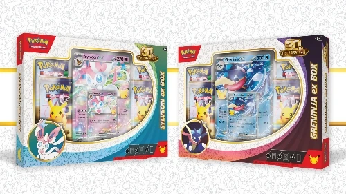 Pokémon TCG: 30th Celebration Sylveon ex Box