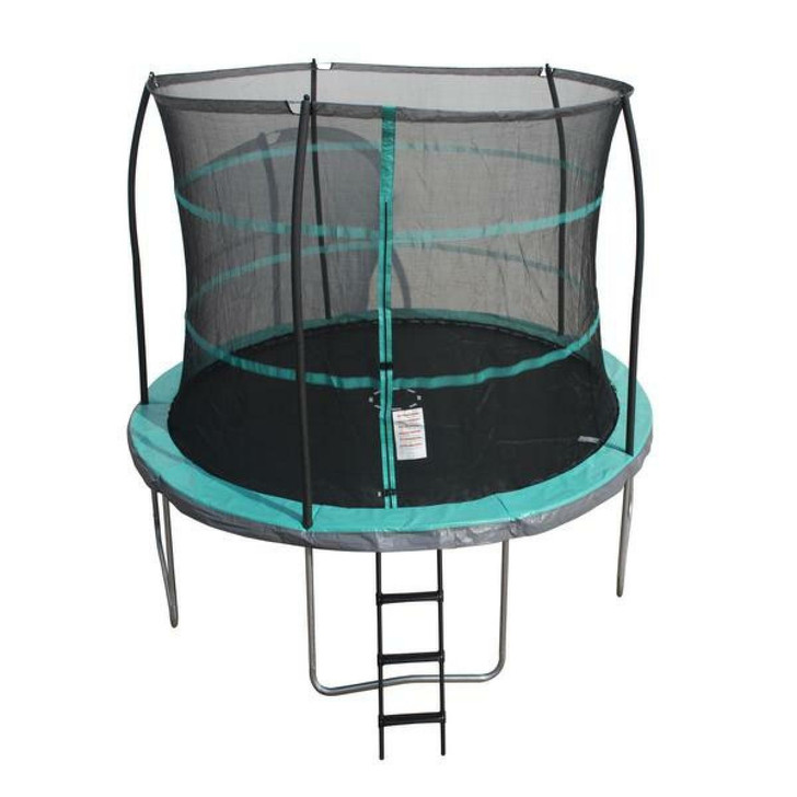 12Ft Trampoline & Enclosure With Ladder & Anchor Kit