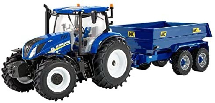 Britains New Holland T6 Tractor with Trailer Play