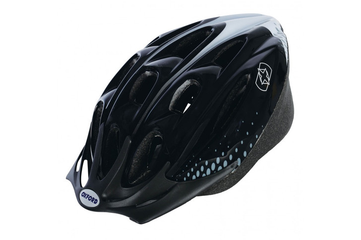 W/O Tyre Oxford Helmet F15 Black 58-61