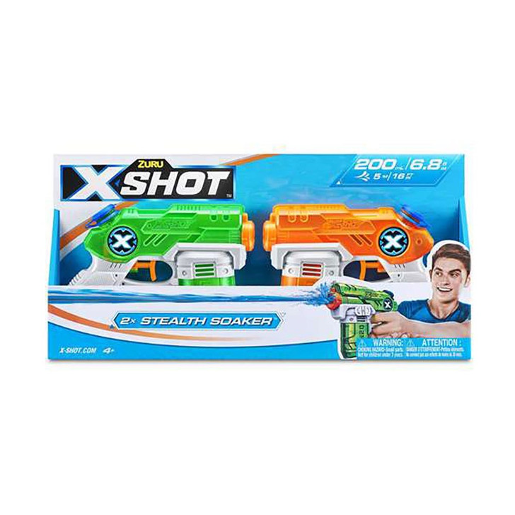 X-Shot Stealth Soaker Twin Pk