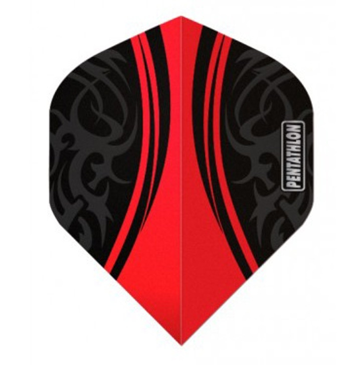 Pentathlon Vizion Dart Flights - PENT-174 - Standard - Swish - Red