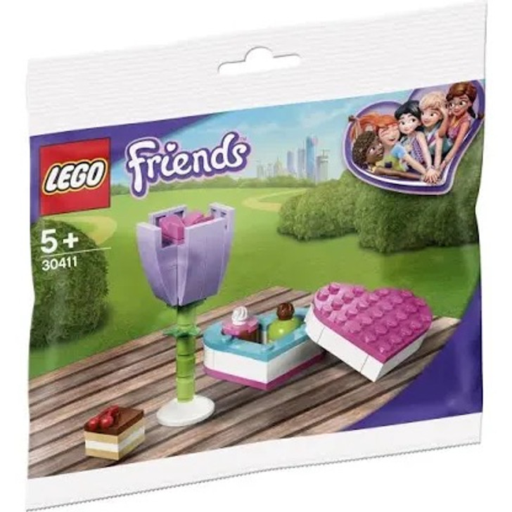 Lego Friends Chocolate Box & Flower