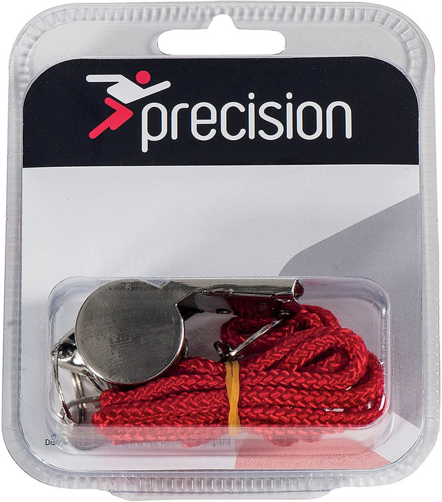 Precision Metal Whistle & Lanyard (Single)