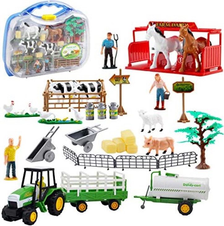 Farm Set In Carry Case