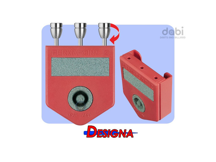 Dart Sharpeners Designa Permapoint Pro with Flight Holder