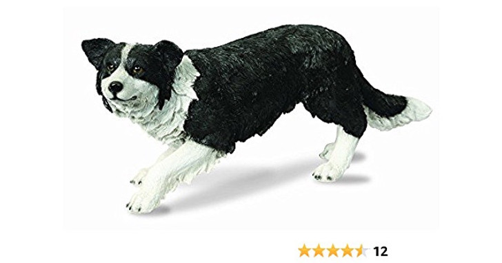 Chasing Collie Dog Ornament