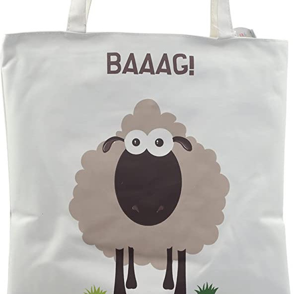 Sheep 'Baaag' Cotton Bag