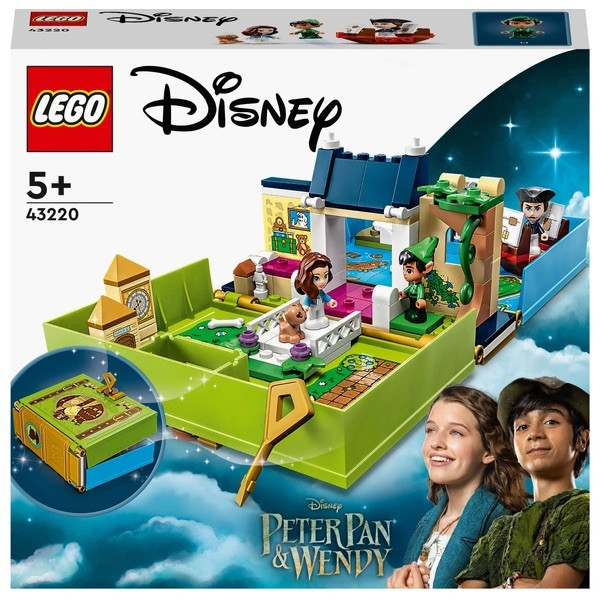 LEGO Disney 43220 Peter Pan & Wendy Storybook Adventure Set