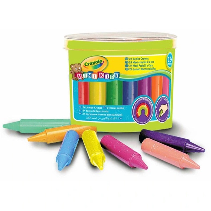 . My First . Easy-Grip Jumbo Crayons 24