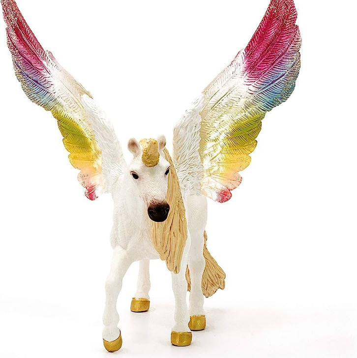 Schleich Winged rainbow unicorn foal