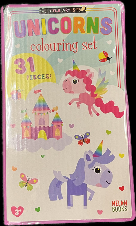 Unicorn Colouring Set