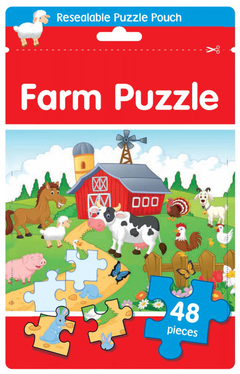 Farm Puzzle Bag