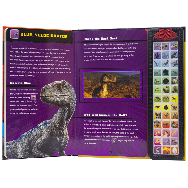 Jurassic World Dino Sound Book